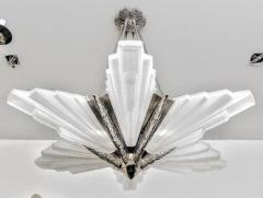  Marius Ernest Sabino French Art Deco Pendant Chandelier by Marius Ernest Sabino - 3941800