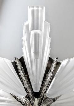 Marius Ernest Sabino French Art Deco Pendant Chandelier by Marius Ernest Sabino - 3941805