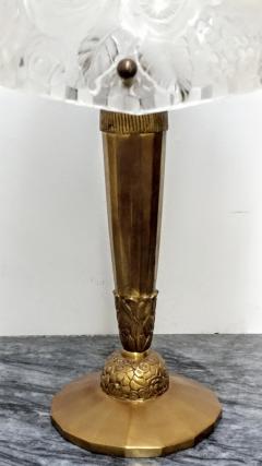  Marius Ernest Sabino French Art Deco Table Lamp Signed by Sabino - 3941147