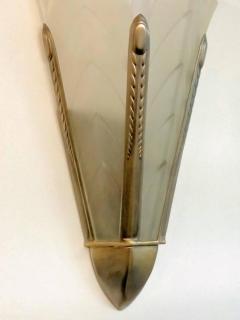  Marius Ernest Sabino French Art Deco Wall Sconces by Sabino - 3941950