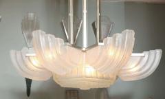  Marius Ernest Sabino Large and Important Art Deco Chandelier by Sabino - 1425960