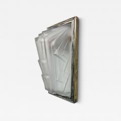  Marius Ernest Sabino Pair of French Art Deco Wall Sconces By Sabino - 4115091