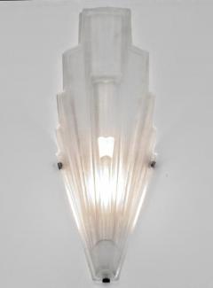  Marius Ernest Sabino Pair of French Art Deco Wall Sconces by Sabino large version  - 3941955