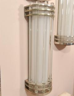 Marius Ernest Sabino Pair of Modernist Wall Sconces by SABINO 2 pairs available  - 1435864