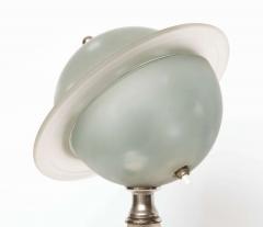  Marius Ernest Sabino Rare Art D co Saturne lamp  - 853227