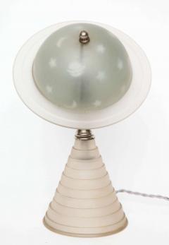  Marius Ernest Sabino Rare Art D co Saturne lamp  - 853231