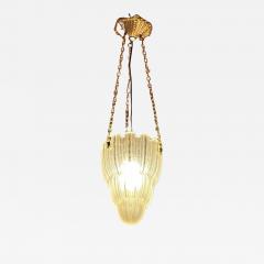  Marius Ernest Sabino Sabino French Art Deco Chandelier Ceiling Lamp 1930s - 3796154