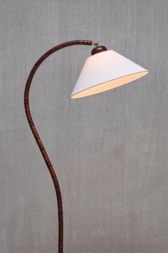  Marksl jd Sculptural Marksl jd Floor Lamp in Beech Wood Sweden 1960s - 4203658