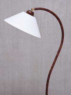  Marksl jd Sculptural Marksl jd Floor Lamp in Beech Wood Sweden 1960s - 4203663