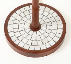  Marshall Studios Martz Marshall Studios Ceramic Tile And Walnut Floor Lamp - 4651412