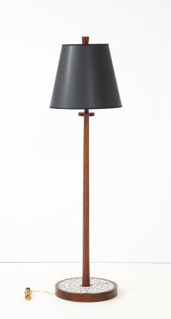  Marshall Studios Martz Marshall Studios Ceramic Tile And Walnut Floor Lamp - 4651414