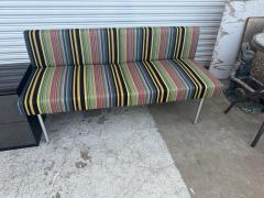  Martin Brattrud Co Martin Brattrud Upholstered Bench near new condition 21st century - 4642007