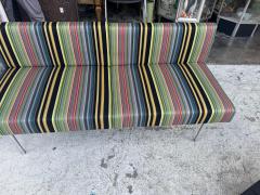  Martin Brattrud Co Martin Brattrud Upholstered Bench near new condition 21st century - 4642022