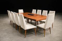  Martin Eisler Carlo Hauner 3 in 1 Extendable Dining Table by Carlo Hauner Martin Eisler - 4511793