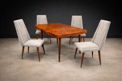  Martin Eisler Carlo Hauner 3 in 1 Extendable Dining Table by Carlo Hauner Martin Eisler - 4511797