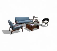  Martin Eisler Carlo Hauner Bar Cart in Rosewood Carlo Hauner and Martin Eisler 1950s Lot 532 - 4336160
