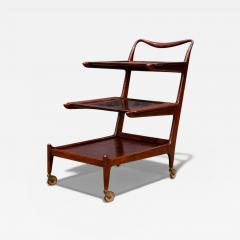  Martin Eisler Carlo Hauner Brazilian Mid Century Modern Bar Cart in Rosewood Carlo Hauner Martin Eisler - 4559877
