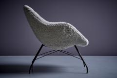  Martin Eisler Carlo Hauner Carlo Hauner and Martin Eisler Concha Lounge Chair in Gray Brazil 1950s - 3316504