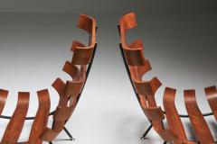  Martin Eisler Carlo Hauner Eisler and Hauner Costela Lounge Chairs 1960s - 1691715