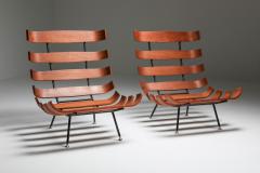  Martin Eisler Carlo Hauner Eisler and Hauner Costela Lounge Chairs 1960s - 1691717