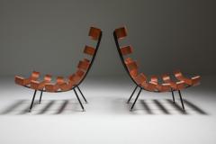  Martin Eisler Carlo Hauner Eisler and Hauner Costela Lounge Chairs 1960s - 1691719