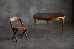  Martin Eisler Carlo Hauner Expandable Caviuna Dining Table by Hauner Eisler Brazil circa 1955 - 4586661