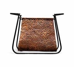  Martin Eisler Carlo Hauner Magazine Rack in Copper and painted metal Forma 1950s Lot 670 - 4347473
