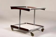  Martin Eisler Carlo Hauner Mid Century Modern Tea Cart by Forma 1950s - 3427655