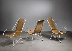  Martin Eisler Carlo Hauner Set of 3 Carlo Hauner Martin Eisler lounge chairs - 4588582