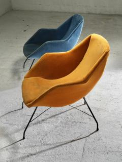  Martin Eisler Carlo Hauner Set of two Carlo Hauner and Martin Eisler Lounge Chairs Brazil 1960s - 4088024
