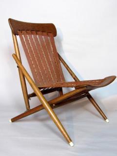  Maruni Studio Rare Maruni Studio Folding Lounge Chair Hiroshima Japan circa 1948 - 570162