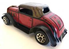  Marx Toy Co Vintage Marx Fire Chief Friction Action Toy Sedan American Circa 1930 - 3630850