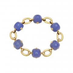  Marzo French Chalcedony 18K Gold Bracelet by Marzo Paris - 86181