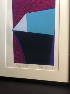  Mashiko Japanese Abstract Expressionist Serigraphs Signed Numbered Mashiko - 4641695
