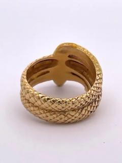  Masriera Masriera 18K Enamel Snake Ring - 3462152