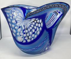  Massimiliano Schiavon One of a Kind Murano Glass Vase by Schiavon - 2597807