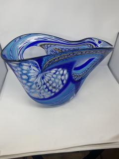  Massimiliano Schiavon One of a Kind Murano Glass Vase by Schiavon - 2597810