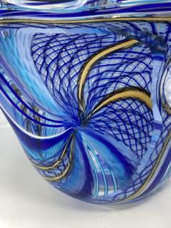  Massimiliano Schiavon One of a Kind Murano Glass Vase by Schiavon - 2597813