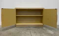  Mastercraft 1970s Lacquered Asian Inspired Mastercraft Cabinet Overscale Brass Hardware - 4432405