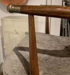  Mastercraft A Rare Pair of Walnut Arm Chairs by Mastercraft - 1821321