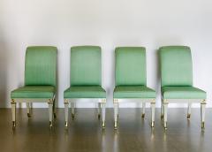  Mastercraft A Set of Four Cream Napoleonic Style Chairs by Mastercraft 1970s - 3109566