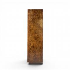 Mastercraft Bernhard Rohne for Mastercraft Burlwood and Acid Etched Brass Armoire Dresser - 4682327