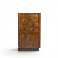  Mastercraft Bernhard Rohne for Mastercraft Mid Century Burlwood Acid Etched Brass Dresser - 4681923
