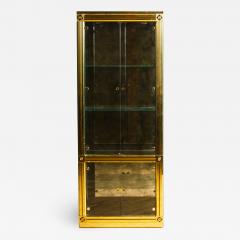  Mastercraft Brass display cabinet or Vitrine Original Mastercraft of Grand Rapids  - 1740875