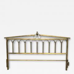  Mastercraft Classical Hollywood Regency Mastercraft Brass King size Headboard Mid Century - 3779908