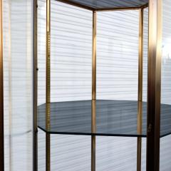  Mastercraft Hexagon Mastercraft Style Glass Display Cabinet - 2562418