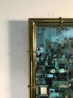  Mastercraft Magnificent Faux Bamboo Brass Wall Mirror by Mastercraft - 419664