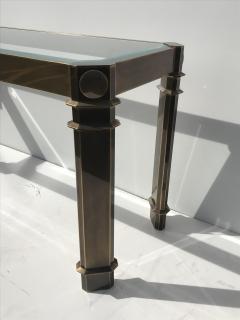  Mastercraft Mastercraft Brass Console Table - 548809