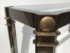  Mastercraft Mastercraft Brass Console Table - 548811