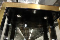  Mastercraft Mastercraft Brass Vitrine Cabinets - 1792045